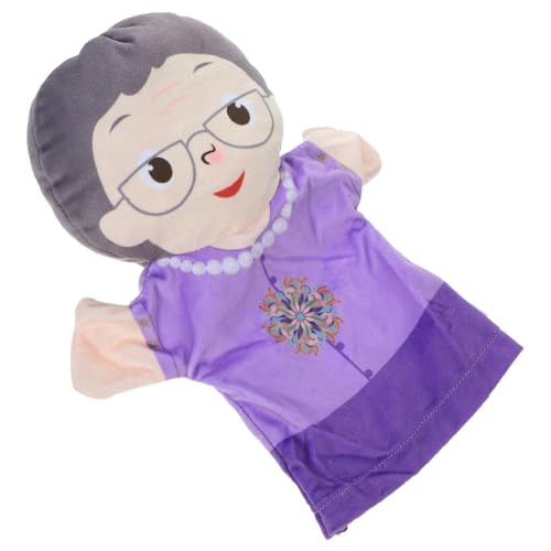 BESTonZON Interaktive Handpuppen-Requisiten für Cartoon-Handpuppe Kinderringe interaktives Puppen Geschichte Figur Marionette realistische Figurenpuppe PP Baumwolle von BESTonZON