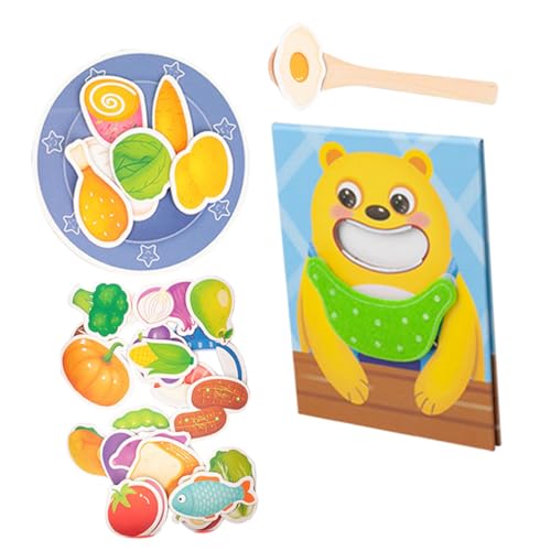 BESTonZON Interaktives Fütterungsspielzeug Für Holzspielzeug Für Kleinkinder Sicheres Füttern Ideales Für Lernspielzeug Für Die Frühkindliche Entwicklung BESTonZON Interaktives Fütterungsspielzeug Für Holzspielzeug Für Kleinkinder Sicheres Füttern Ideales Für Lernspielzeug Für Die Frühkindliche Entwicklung von BESTonZON