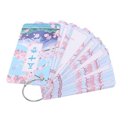BESTonZON Japanische Hiragana Lernkarten Klare Darstellung Langlebige Papierkarten für Anfänger Japanisches Alphabet Syllabary Karten für Selbstständiges Lernen und Kinderfreundliche Praxis BESTonZON Japanische Hiragana Lernkarten Klare Darstellung Langlebige Papierkarten für Anfänger Japanisches Alphabet Syllabary Karten für Selbstständiges Lernen und Kinderfreundliche Praxis von BESTonZON