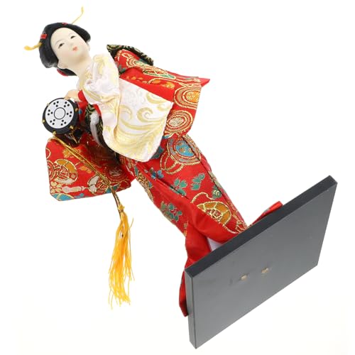 BESTonZON Japanische Kimono Puppe mit Detailgetreuer Gestaltung Dekorative Figurine für Restaurant und Zuhause für Japanische Themenfeiern und Sammlungen BESTonZON Japanische Kimono Puppe mit Detailgetreuer Gestaltung Dekorative Figurine für Restaurant und Zuhause für Japanische Themenfeiern und Sammlungen von BESTonZON