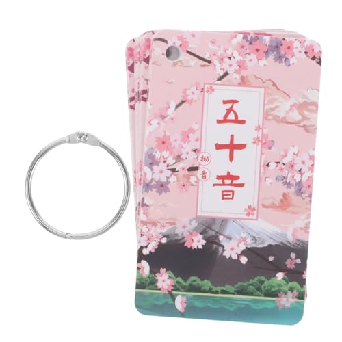 BESTonZON Japanische Lernkarten Alphabet Lernspielzeug Japanische Lernkarten Für Anfänger Japanische Lernkarten Für Vokabelkarten Chinesisches Lernspielzeug BESTonZON Japanische Lernkarten Alphabet Lernspielzeug Japanische Lernkarten Für Anfänger Japanische Lernkarten Für Vokabelkarten Chinesisches Lernspielzeug von BESTonZON