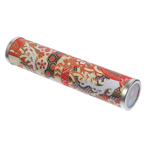 BESTonZON Japanischer Stil mit Metallabdeckung Buntes Spezialpapier Tragbar Nostalgisch Farbenfrohes Optisches Muster Zufällige Farbe Zufällige Farbe von BESTonZON