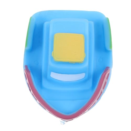 BESTonZON Junge Mädchen Badewannenspielzeug Boot Wasserspielzeug aus Vinyl mit Quietschfunktion für Junge Mädchen Fördert die Handmuskulatur für Badewanne Wasser BESTonZON Junge Mädchen Badewannenspielzeug Boot Wasserspielzeug aus Vinyl mit Quietschfunktion für Junge Mädchen Fördert die Handmuskulatur für Badewanne Wasser von BESTonZON