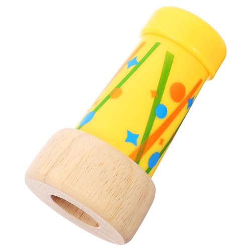 BESTonZON Kaleidoskop Zappeln Schwimmbad Taschen Kinderpreise Geburtstagsparty-gastgeschenk Kleine Spielsachen Hölzern Yellow von BESTonZON