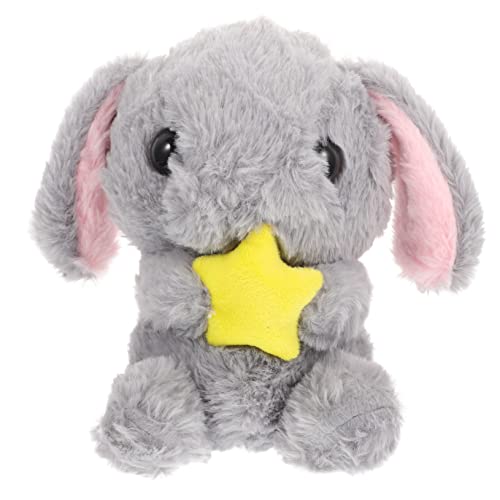 BESTonZON Plüschtier Mit Ohren Aus Mildem Material Hasenpuppe Kuscheliges Stofftier Cartoon-Aussehen Für Kinder BESTonZON Plüschtier Mit Ohren Aus Mildem Material Hasenpuppe Kuscheliges Stofftier Cartoon-Aussehen Für Kinder von BESTonZON