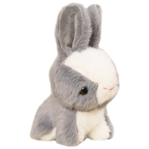 BESTonZON Kaninchen-anhänger Große Kuscheltiere Tragen Babyspielzeug Dinosaurierspielzeug Hase Puppe Figur Ausgestopft Niedliche Sache Drachen Schlüsselbundanhänger Plüsch Grey BESTonZON Kaninchen-anhänger Große Kuscheltiere Tragen Babyspielzeug Dinosaurierspielzeug Hase Puppe Figur Ausgestopft Niedliche Sache Drachen Schlüsselbundanhänger Plüsch Grey von BESTonZON