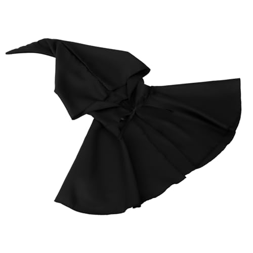 BESTonZON Kap Halloween-Umhang Halloween Kostümzubehör Hobbit-Kostüm Halloween-Vampir-Mantel Halloween umhang Halloween Costume Party-Cosplay-Umhang Halloween-Party- Polyester Black von BESTonZON