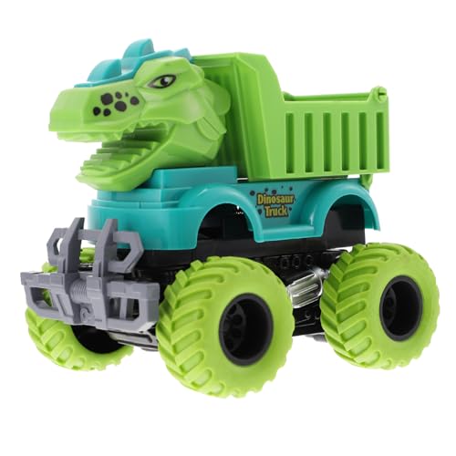 BESTonZON Karton Dinosaurier Rückzugspielzeug Auto Ingenieurspielzeug Für Inkl Inertial Pull Back Mechanismus Farbenfrohes Design Für Jungen Und ädchen Ideal Ab 3 Jahren von BESTonZON