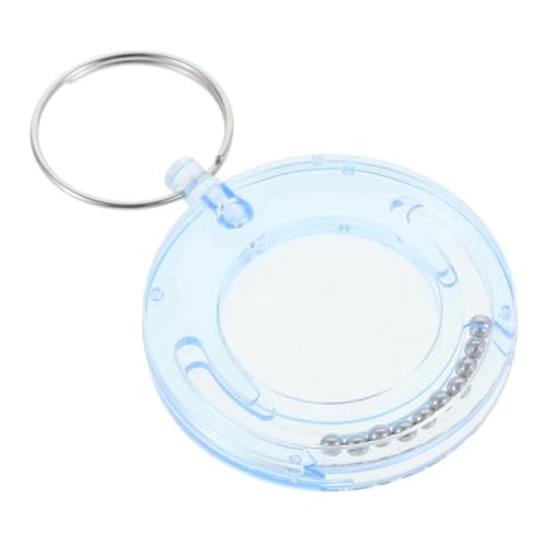 BESTonZON Kasten Münz-Escape-Box Münzhalter Schlüsselanhänger Runder Schlüsselanhänger Etui Für Gedenkmünzen Klarer Schlüsselanhänger Kreis Schlüsselanhänger Plastik Sky-Blue BESTonZON Kasten Münz-Escape-Box Münzhalter Schlüsselanhänger Runder Schlüsselanhänger Etui Für Gedenkmünzen Klarer Schlüsselanhänger Kreis Schlüsselanhänger Plastik Sky-Blue von BESTonZON