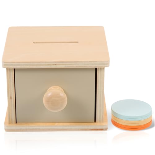 BESTonZON Kasten Münzbox Sortierer Objekt Spielzeuglastwagen Flugzeugaktivitäten Für Kinderspielzeug Rad Maschine Flugzeug-Kleinkinder Tablette Zappeln Motor Holz BESTonZON Kasten Münzbox Sortierer Objekt Spielzeuglastwagen Flugzeugaktivitäten Für Kinderspielzeug Rad Maschine Flugzeug-Kleinkinder Tablette Zappeln Motor Holz von BESTonZON
