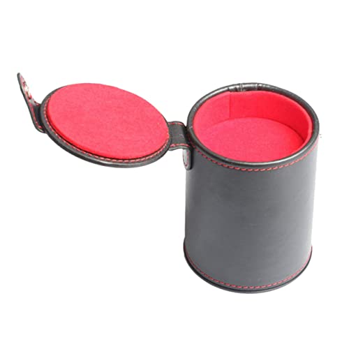 BESTonZON Kasten Spiel Würfelbecher Stiller Würfelbecher Unterhaltung Würfelbecher Bar Würfelbecher Black von BESTonZON