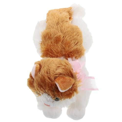 BESTonZON Katze Plüschtier Katzenkuscheltier Kuscheltier katzenkissen Toy weihnachsgeschenk kuscheliges Stofftier Tierpuppe Stofftier Figur Cartoon-Plüschtier Orange BESTonZON Katze Plüschtier Katzenkuscheltier Kuscheltier katzenkissen Toy weihnachsgeschenk kuscheliges Stofftier Tierpuppe Stofftier Figur Cartoon-Plüschtier Orange von BESTonZON