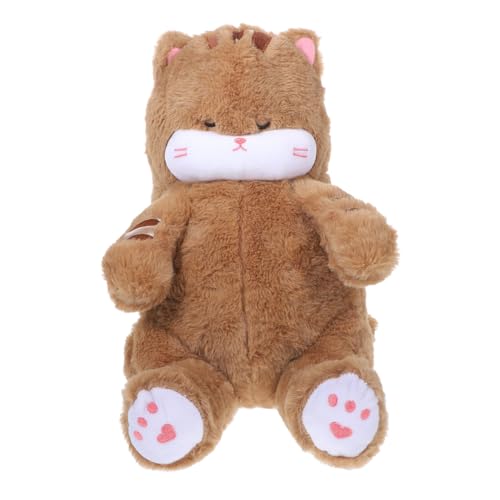 BESTonZON Katzenkissen Kuscheltiere The Animal Home Kuschelkatze Cartoon Kuschelkatze Tierpuppe Plüschkatze Plüsch Kuschelkatze Für Entzückende Kuschelkatze Kindergeschenk BESTonZON Katzenkissen Kuscheltiere The Animal Home Kuschelkatze Cartoon Kuschelkatze Tierpuppe Plüschkatze Plüsch Kuschelkatze Für Entzückende Kuschelkatze Kindergeschenk von BESTonZON