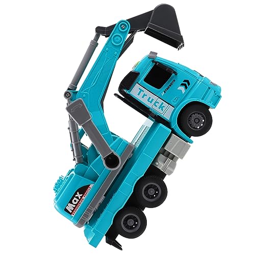 BESTonZON Kinderbagger-technikfahrzeugspielzeug Verschleißfestes Kinderspielzeug Bagger Baggerspielzeug Bauwagen Engineering Fahrzeuge LKW-Modell Sky-Blue Plastik BESTonZON Kinderbagger-technikfahrzeugspielzeug Verschleißfestes Kinderspielzeug Bagger Baggerspielzeug Bauwagen Engineering Fahrzeuge LKW-Modell Sky-Blue Plastik von BESTonZON