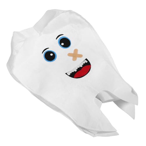 BESTonZON Kinderdrama -kostüm Cartoon Dress -up -accessoires Requisiten Für Halloween-fotoautomaten Verkleide Dich Als Rollenspiel Halloween-kostüm Für Leistungskostüme Weiß Vlies BESTonZON Kinderdrama -kostüm Cartoon Dress -up -accessoires Requisiten Für Halloween-fotoautomaten Verkleide Dich Als Rollenspiel Halloween-kostüm Für Leistungskostüme Weiß Vlies von BESTonZON