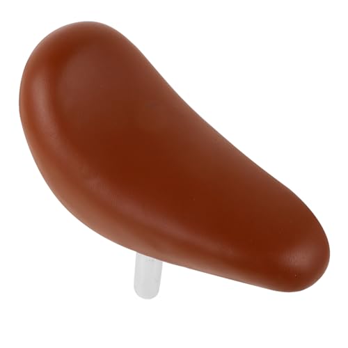 BESTonZON Kinderfahrradsitz Breit Gepolstert Extra Komfortabel Ersatzsattel für Balance und Kinderräder Braun Einfach Montierbar von BESTonZON