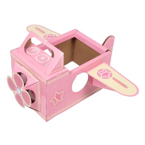 BESTonZON Flugzeugspielzeug Für Kleinkinder DIY-pappflugzeug Bastelset Tragbares Spielzeug Mit Rotierendem Propeller Und Komfort Für Junge Mädchen Fördert Kreativität Und BESTonZON Flugzeugspielzeug Für Kleinkinder DIY-pappflugzeug Bastelset Tragbares Spielzeug Mit Rotierendem Propeller Und Komfort Für Junge Mädchen Fördert Kreativität Und von BESTonZON