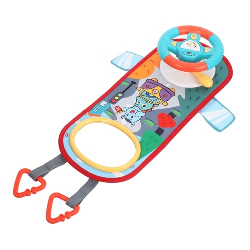 BESTonZON Kinderlenkradspielzeug für Fahrzeug Rücksitz Leichtes und Robustes mit Realistischen Fahrgeräuschen Frühe Lernfunktion Motorische Einfache Montage und Tragbares Design für BESTonZON Kinderlenkradspielzeug für Fahrzeug Rücksitz Leichtes und Robustes mit Realistischen Fahrgeräuschen Frühe Lernfunktion Motorische Einfache Montage und Tragbares Design für von BESTonZON