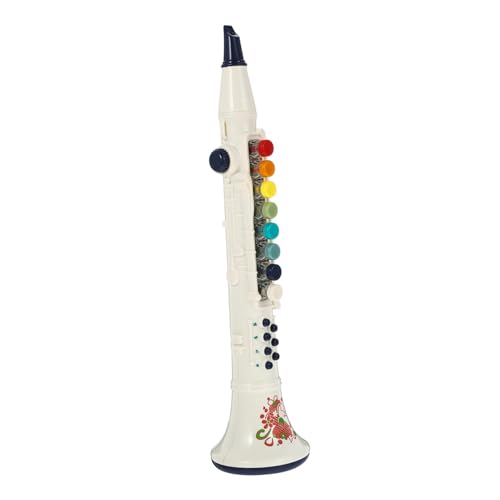 BESTonZON Klarinette Simuliertes Blasinstrument Musik Lernspielzeug mit Halteband Fördert Musikalische Fähigkeiten Geeignet für Jungen und Mädchen Ab Jahren BESTonZON Klarinette Simuliertes Blasinstrument Musik Lernspielzeug mit Halteband Fördert Musikalische Fähigkeiten Geeignet für Jungen und Mädchen Ab Jahren von BESTonZON