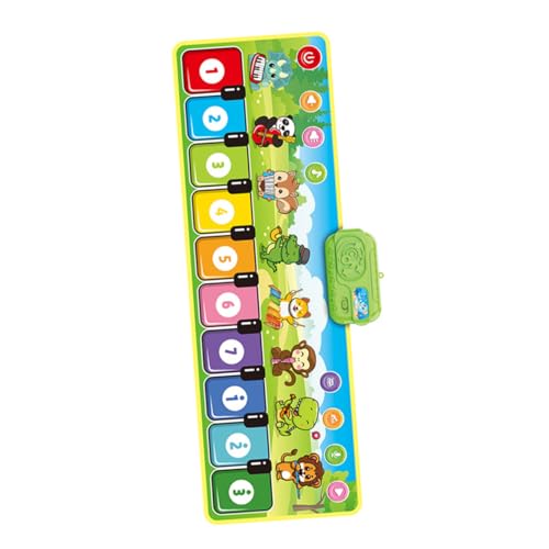 BESTonZON Klaviermatte Musikalisches Pedalklavier Klavier Keyboard-spielmatte Bodentastaturmatte Klaviertastatur Tastaturspielmatte Für Kinderspielzeug Tanzmatten PVC Green BESTonZON Klaviermatte Musikalisches Pedalklavier Klavier Keyboard-spielmatte Bodentastaturmatte Klaviertastatur Tastaturspielmatte Für Kinderspielzeug Tanzmatten PVC Green von BESTonZON