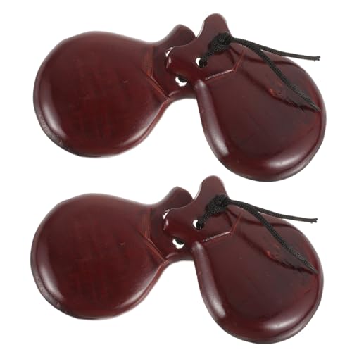 BESTonZON Kleine Finger kastagnetten aus Holz Pädagogisches Rhythmusspielzeug für Sichere Verarbeitung Glatte Kanten Bunte Musikinstrumente zur Frühen Entwicklung und Musikalischen BESTonZON Kleine Finger kastagnetten aus Holz Pädagogisches Rhythmusspielzeug für Sichere Verarbeitung Glatte Kanten Bunte Musikinstrumente zur Frühen Entwicklung und Musikalischen von BESTonZON