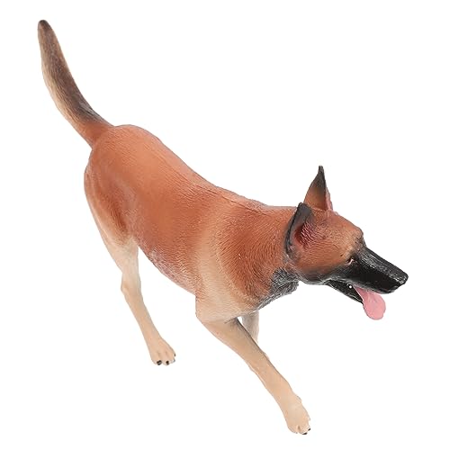 BESTonZON Kleiner Hund Dekor Geschenke Für Hundepartys Wildhundfigur Gartenhundestatue Realistische Spielfiguren Hundeparty Bevorzugt Geschenke Modelle Kind Wilder Hund Haustier Hund Plastik von BESTonZON