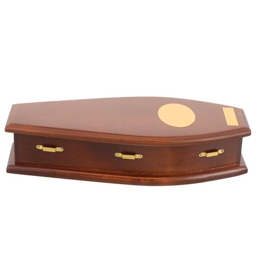 BESTonZON Kleines Sargmodell Sarg-Schreibtisch-Organizer Gefälscht Puppenhausteile Miniatur Dekoration Halloween Vampir Puppenmöbel Kleines Puppenhaus Winzig Mini-haussarg Bausätze Holz BESTonZON Kleines Sargmodell Sarg-Schreibtisch-Organizer Gefälscht Puppenhausteile Miniatur Dekoration Halloween Vampir Puppenmöbel Kleines Puppenhaus Winzig Mini-haussarg Bausätze Holz von BESTonZON