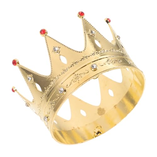 BESTonZON Königin Weihnachten Weihnachtsstern Blumen Hause Golden Charming Ohrringe Metall Strass von BESTonZON