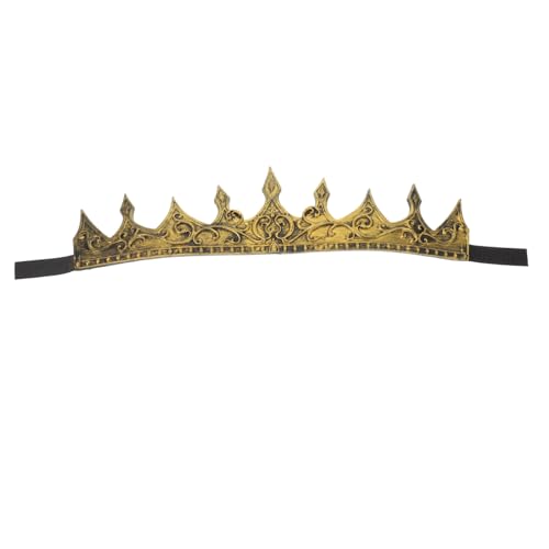 BESTonZON Königskrone Royal Crown Party Kopfschmuck Mittelalterliches Kostüm Zubehör für Halloween Geburtstag Fest Königliche Verkleidung BESTonZON Königskrone Royal Crown Party Kopfschmuck Mittelalterliches Kostüm Zubehör für Halloween Geburtstag Fest Königliche Verkleidung von BESTonZON