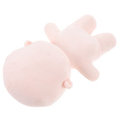 BESTonZON Körperpuppe unfertiges Puppenspielzeug DIY Puppenhandwerk ausgestopftes Puppen kinderpuppe entzückende Leere Puppe plüschige humanisierte Puppe PP Baumwolle von BESTonZON