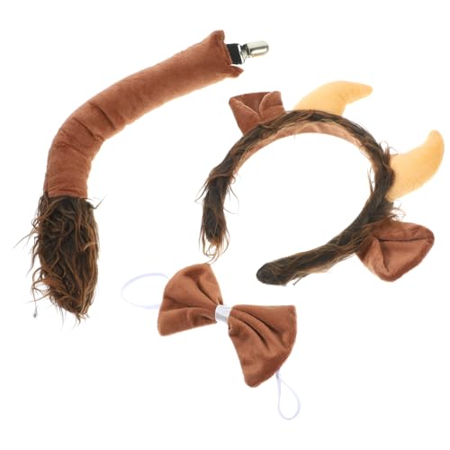 BESTonZON Kostüm Zubehör Set mit Niedlichem Tierohren Haarreif und für Teiliges Set für Geburtstagsfeiern Cosplay und Festlichkeiten und Bequem zu Tragen BESTonZON Kostüm Zubehör Set mit Niedlichem Tierohren Haarreif und für Teiliges Set für Geburtstagsfeiern Cosplay und Festlichkeiten und Bequem zu Tragen von BESTonZON