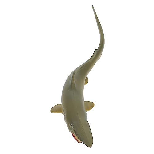 BESTonZON Künstlicher Goblinhai Modell Realistisches Meereslebewesen Deko Für Aquarien Pädagogisches Aus Für Lang Ideal Für Lernspiel Und Dekoration von BESTonZON
