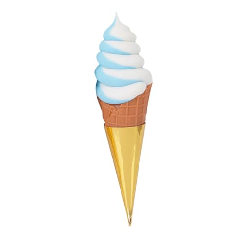 BESTonZON Künstliches Eiscreme Modell aus Leichtem PVC Stabiles Eistüten Realistische für Ladengeschäfte Fotografie Requisiten und Wohnraumdekoration Langlebig und Vielseitig Einsetzbar BESTonZON Künstliches Eiscreme Modell aus Leichtem PVC Stabiles Eistüten Realistische für Ladengeschäfte Fotografie Requisiten und Wohnraumdekoration Langlebig und Vielseitig Einsetzbar von BESTonZON