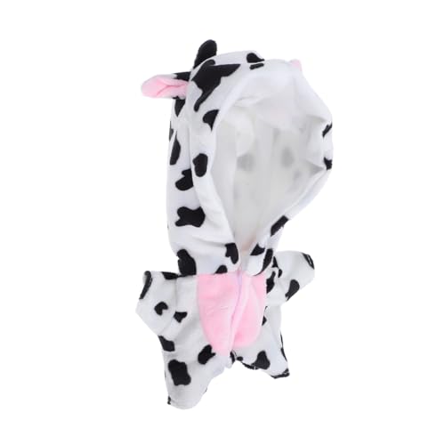 BESTonZON Kuh Overall für Puppen Süßes Pyjama Kostüm Liebenswerte Plüschpuppen Kleidung Einfach Auszuziehen für Zuhause Ausflüge oder Schlafenszeit BESTonZON Kuh Overall für Puppen Süßes Pyjama Kostüm Liebenswerte Plüschpuppen Kleidung Einfach Auszuziehen für Zuhause Ausflüge oder Schlafenszeit von BESTonZON