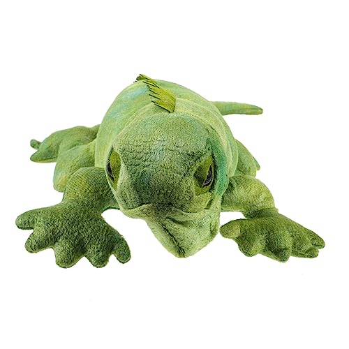 BESTonZON Kunterbunter Plüsch Lizard Lustiges und Gemütliches Stofftier für Deko für Kinderzimmer und Schreibtisch Grün von BESTonZON