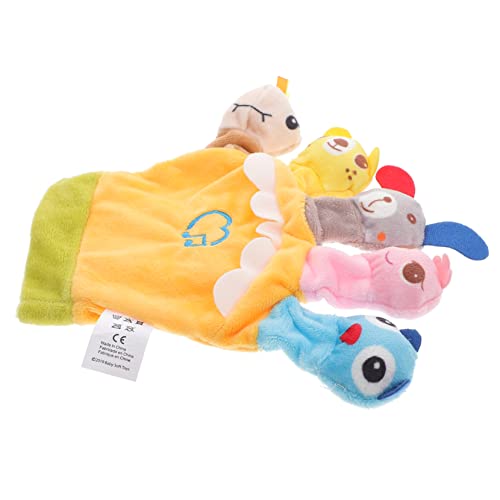 BESTonZON Kuschelige Tier Fingerpuppe mit Musik Weiches Baumwoll Material Interaktives Eltern Junge Mädchen für Kreative Farbenfrohe Handspielzeuge Fantasie und Farbenwahrnehmung BESTonZON Kuschelige Tier Fingerpuppe mit Musik Weiches Baumwoll Material Interaktives Eltern Junge Mädchen für Kreative Farbenfrohe Handspielzeuge Fantasie und Farbenwahrnehmung von BESTonZON