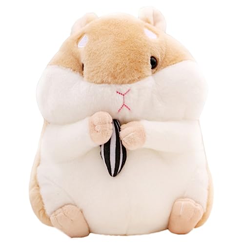 BESTonZON Kuscheliges Hamster Plüschtier Weiches Stofftier für Geburtstagsgeschenk Niedliches Hamster Doll Kuscheltier für Mädchen und Jungen BESTonZON Kuscheliges Hamster Plüschtier Weiches Stofftier für Geburtstagsgeschenk Niedliches Hamster Doll Kuscheltier für Mädchen und Jungen von BESTonZON