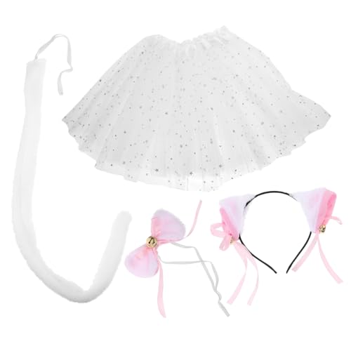 BESTonZON Kuscheliges Katzenohren Stirnband mit Schleife und Glöckchen Weiches Plüsch Haarband für Cosplay Party und Halloween Bequemes Kreatives Accessoire für Frauen und Mädchen BESTonZON Kuscheliges Katzenohren Stirnband mit Schleife und Glöckchen Weiches Plüsch Haarband für Cosplay Party und Halloween Bequemes Kreatives Accessoire für Frauen und Mädchen von BESTonZON
