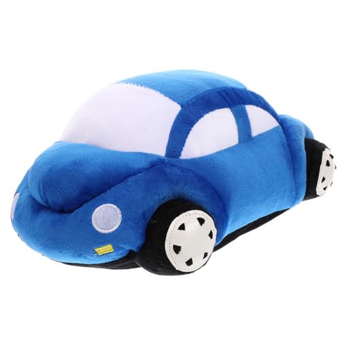 BESTonZON Kuscheliges Plüschauto Blau Weiches Spielzeugkissen für Erwachsene Kreatives Geschenk für Jungen Mädchen Partydekoration BESTonZON Kuscheliges Plüschauto Blau Weiches Spielzeugkissen für Erwachsene Kreatives Geschenk für Jungen Mädchen Partydekoration von BESTonZON