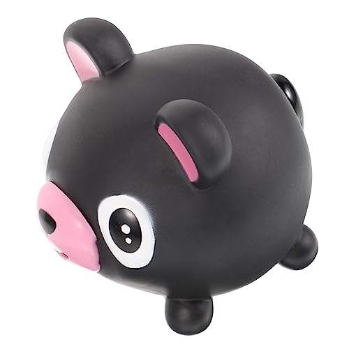 BESTonZON Kuscheliges Squeaky Niedlicher Schwarzer Bär Sensorisches Decompression Toy Für Stressabbau Und Angstlinderung Perfekt Für Spiel Und Entspannung von BESTonZON