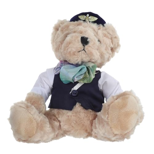 BESTonZON Kuscheltier Bär Weiches Süßes Plüschspielzeug für Kreative Partydekorationen für Bett Sofa Tisch für Bärenliebhaber BESTonZON Kuscheltier Bär Weiches Süßes Plüschspielzeug für Kreative Partydekorationen für Bett Sofa Tisch für Bärenliebhaber von BESTonZON