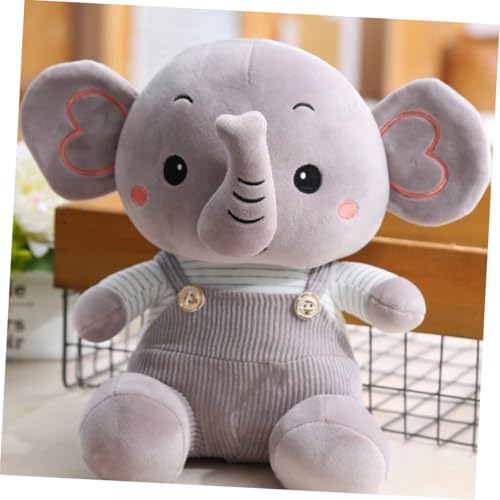 BESTonZON Kuscheltier Elefant Plüschspielzeug Kinderzimmer Cartoon Kleines Weiches Stofftier Umweltfreundlich Schadstofffrei Fördert Intelligenz und Farberkennung BESTonZON Kuscheltier Elefant Plüschspielzeug Kinderzimmer Cartoon Kleines Weiches Stofftier Umweltfreundlich Schadstofffrei Fördert Intelligenz und Farberkennung von BESTonZON