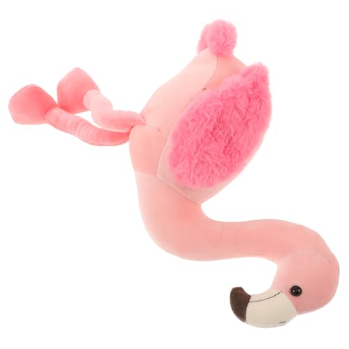 BESTonZON Kuscheltier Flamingo Bezauberndes Plüschspielzeug Mit Hoher Elastizität Belohnung Für Klauenmaschinen Perfektes Für Flamingo Fans Leicht von BESTonZON