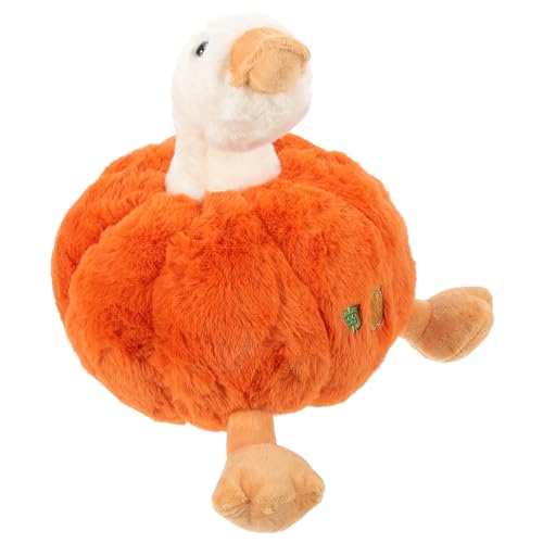 BESTonZON Kuscheltiere Ente Kürbis Große Weiche Plüschpuppe für Teens Kreative Deko für Schlafzimmer Wohnzimmer für Halloween und Gemütliche Nickerchen BESTonZON Kuscheltiere Ente Kürbis Große Weiche Plüschpuppe für Teens Kreative Deko für Schlafzimmer Wohnzimmer für Halloween und Gemütliche Nickerchen von BESTonZON