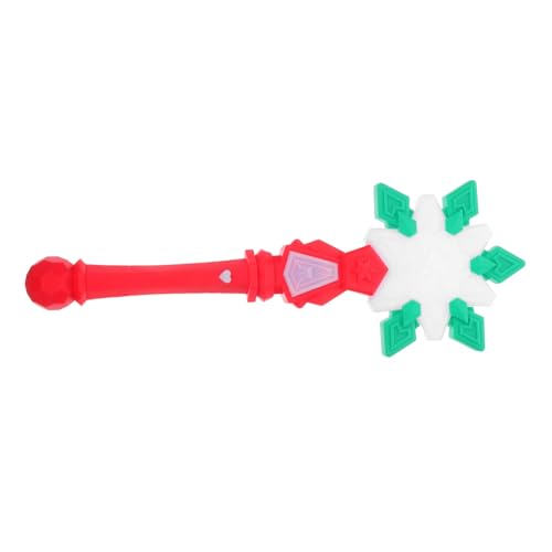 BESTonZON LED Schneeflocken-zauberstab Rot Leicht Leuchtend Robustes Kunststoffspielzeug für Kinderkostüme Weihnachtsfeiern Geburtstage und Prinzessinnen-cosplay Tragbar für Festliche BESTonZON LED Schneeflocken-zauberstab Rot Leicht Leuchtend Robustes Kunststoffspielzeug für Kinderkostüme Weihnachtsfeiern Geburtstage und Prinzessinnen-cosplay Tragbar für Festliche von BESTonZON