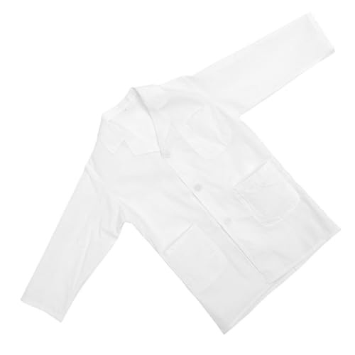 BESTonZON Halloween Kostüm Arzt Jungen Mädchen Labor Mantel Kostüm Jungen und Mädchen Wissenschaftler Anzug von BESTonZON