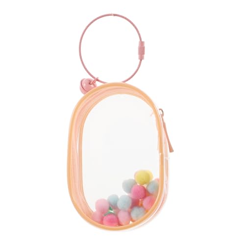 BESTonZON -Lauftasche Spielzeugtaschen zur Aufbewahrung Tasche Schlüsselanhänger Transparente Figuren-Präsentationstasche Schlüsselanhänger Taschen Taschendisplay Display-Tasche PVC Rosa BESTonZON -Lauftasche Spielzeugtaschen zur Aufbewahrung Tasche Schlüsselanhänger Transparente Figuren-Präsentationstasche Schlüsselanhänger Taschen Taschendisplay Display-Tasche PVC Rosa von BESTonZON
