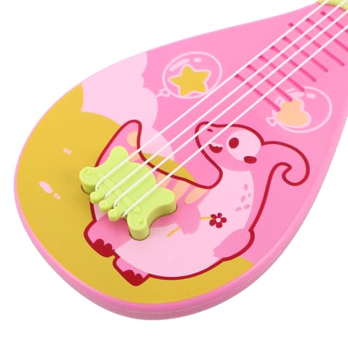 BESTonZON Lauten-Musikinstrument: Cartoon-chinesisches Lautenspielzeug für Kinder, Pipa-Modell zum Üben von Musik, Handentwicklung, Foto-Requisite und kreatives Spielen BESTonZON Lauten-Musikinstrument: Cartoon-chinesisches Lautenspielzeug für Kinder, Pipa-Modell zum Üben von Musik, Handentwicklung, Foto-Requisite und kreatives Spielen von BESTonZON