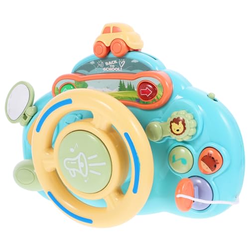 BESTonZON Lenkrad Musikspielzeug für Auto für Kinderwagen kinderwagenspielzeug Auto lenkradbezug Gaming-Lenkrad- Lenkradspiel Plastik BESTonZON Lenkrad Musikspielzeug für Auto für Kinderwagen kinderwagenspielzeug Auto lenkradbezug Gaming-Lenkrad- Lenkradspiel Plastik von BESTonZON