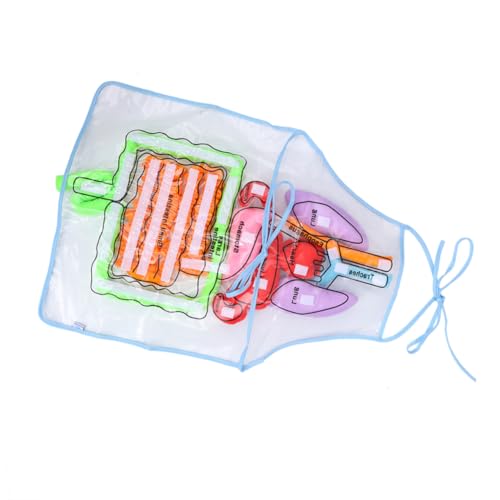 BESTonZON Lernschürze mit Menschliche Organe Langlebiges Material Anatomische Lehrhilfe für Vorschule und Gesundheitserziehung Herz Lunge Darm und Mehr Fördert Spielerisches Lernen BESTonZON Lernschürze mit Menschliche Organe Langlebiges Material Anatomische Lehrhilfe für Vorschule und Gesundheitserziehung Herz Lunge Darm und Mehr Fördert Spielerisches Lernen von BESTonZON